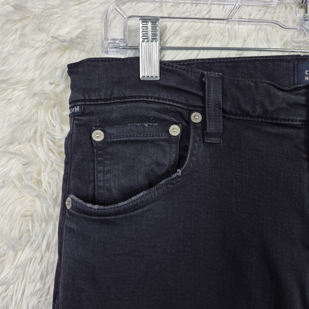 Citizens‎ of Humanity The Adler Jeans Mens 32x31 Slim Straight Leg Dark Blue USA - Picture 2 of 15